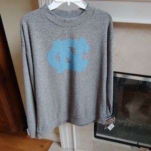 UNC  Gray Crew Sweat Shirt. NWT